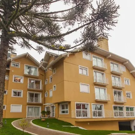 Apto Luxo Centro Gramado Exterior foto